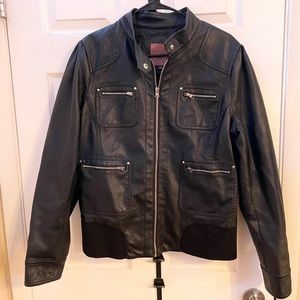 Beverly Hills Polo Club Faux “Leather” Jacket
